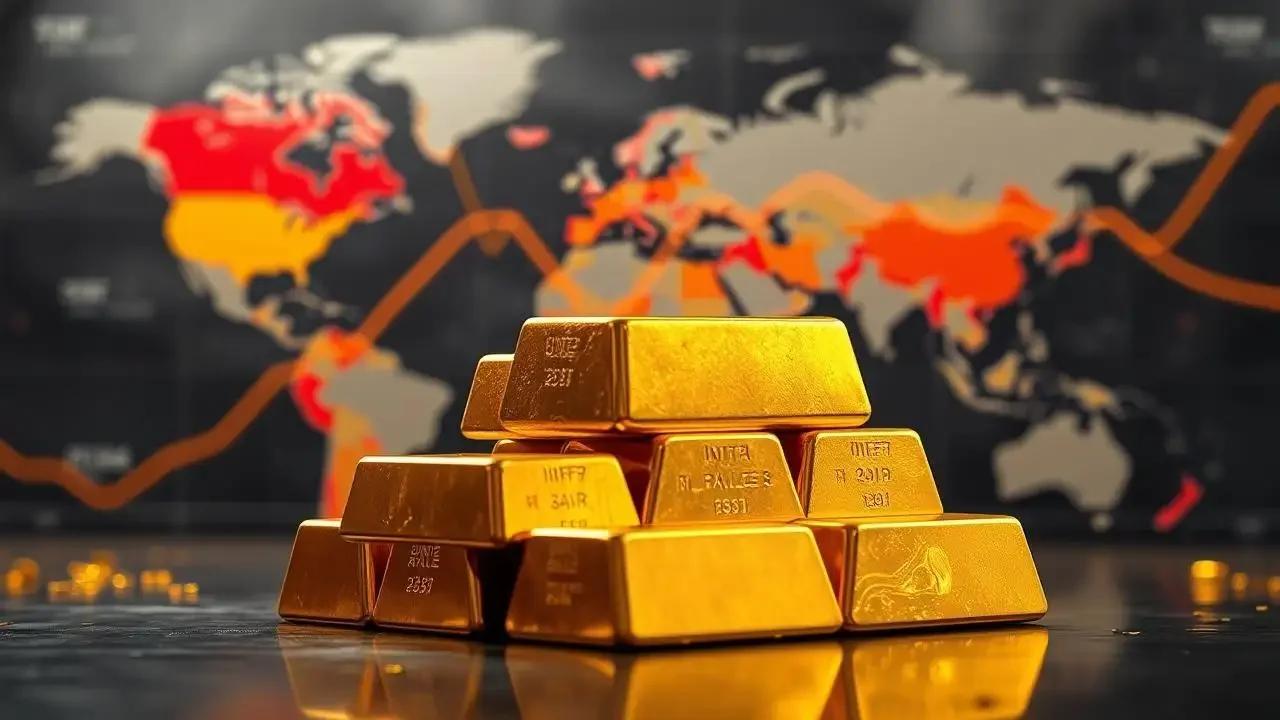 Gold holds near 3-week high amid dollar weakness, tariff uncertainty
